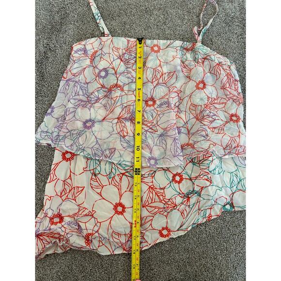 Maeve by Anthropologie Floral Rank Top size Small - Picture 4 of 5